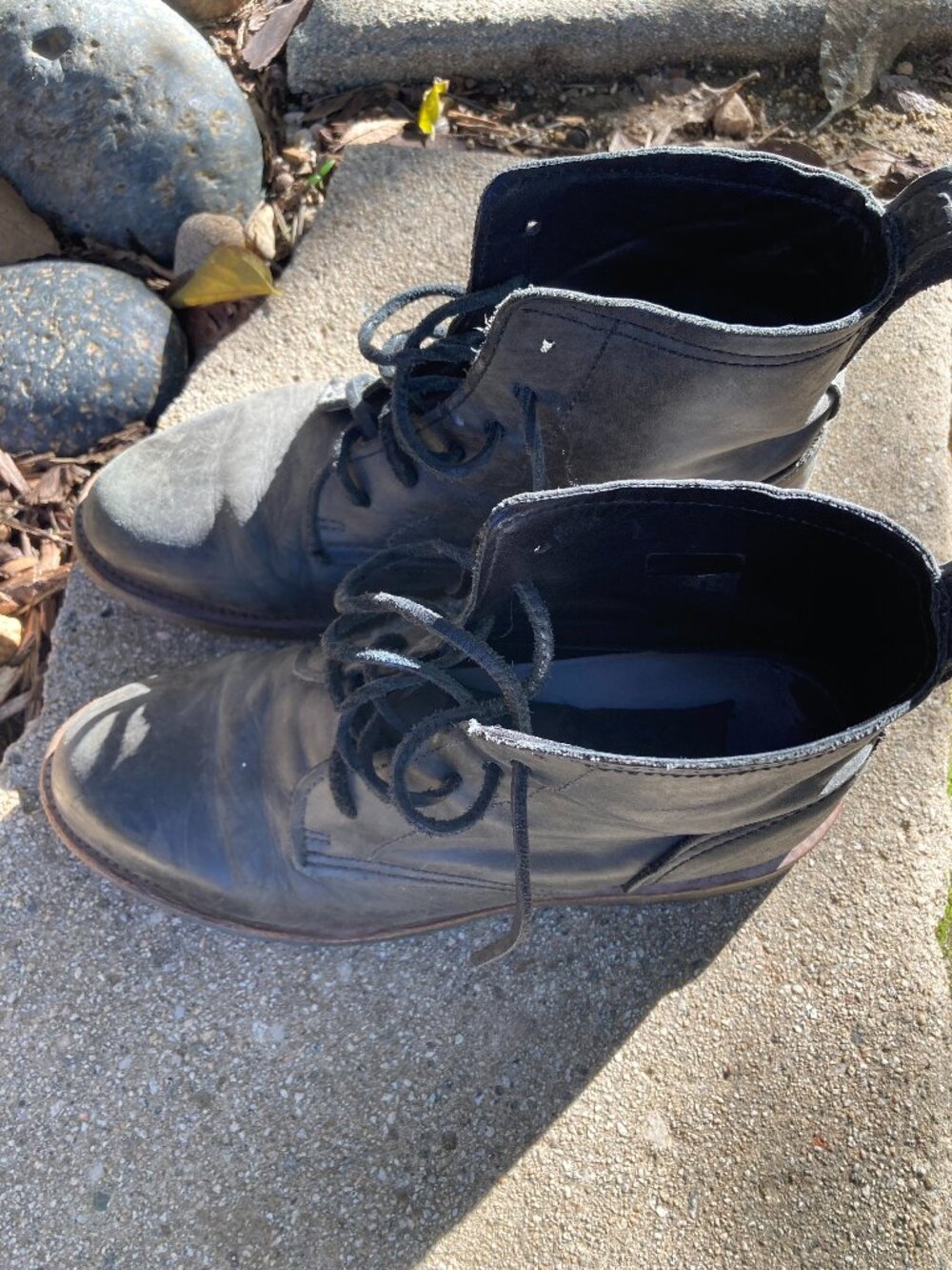 Dr. Marten Black Leather Tadita Lace-Up Boots Size 8/39